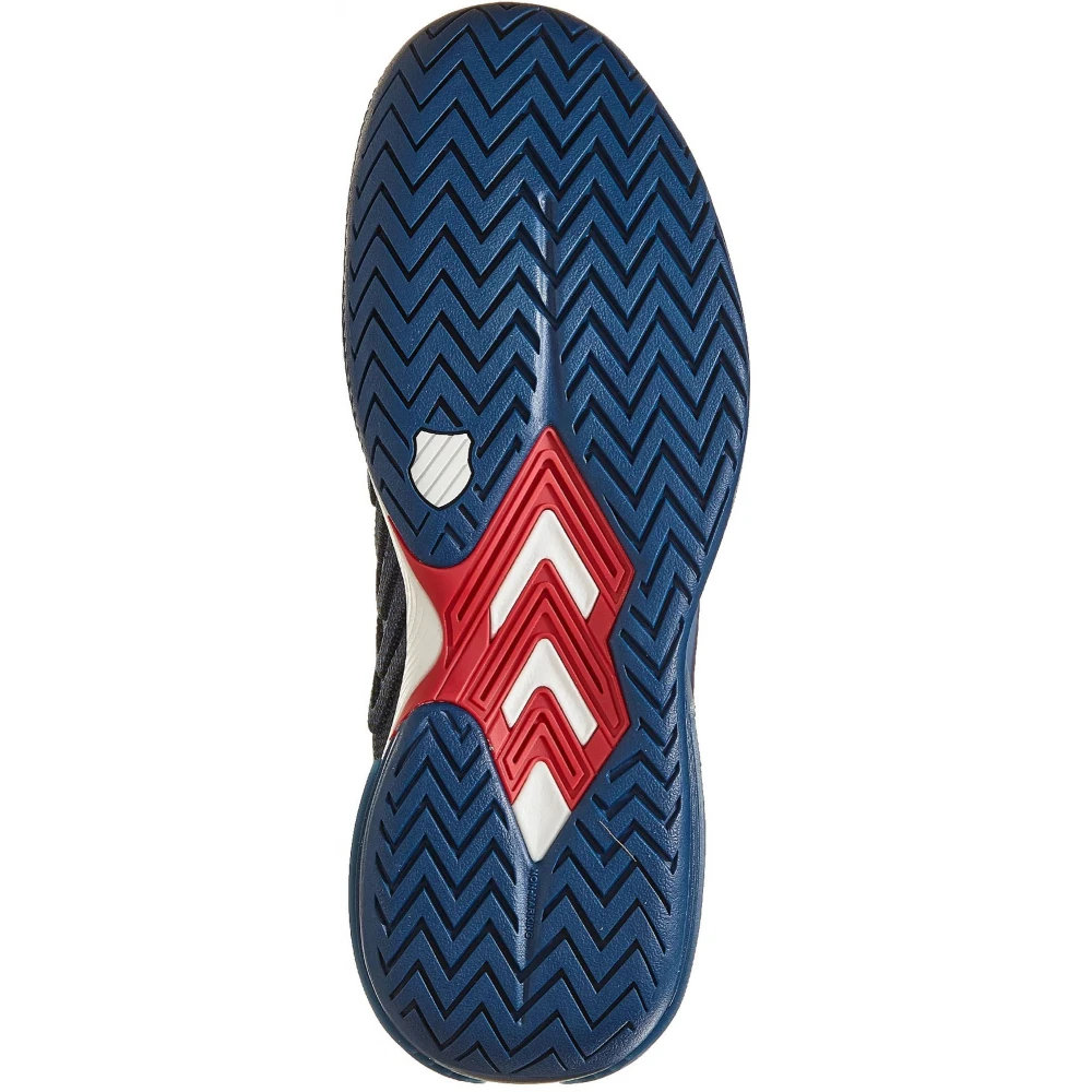 K-Swiss Men’s Ultrashot 3 Tennis Shoes (Lollipop/Blue Opal/Blanc De Blanc) 3 K-Swiss Men’s Ultrashot 3 Tennis Shoes (Lollipop/Blue Opal/Blanc De Blanc) - Image 3