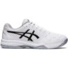 Asics Men’s Gel-Dedicate 7 Tennis Shoes (White/Black)