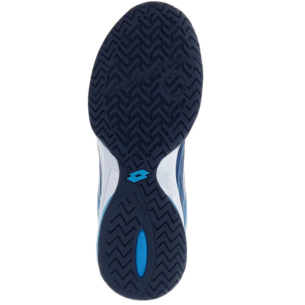 Lotto Men’s Mirage 300 II Speed Tennis Shoes (Navy Blue/White/Blue Ocean) 3 Lotto Men’s Mirage 300 II Speed Tennis Shoes (Navy Blue/White/Blue Ocean) - Image 3