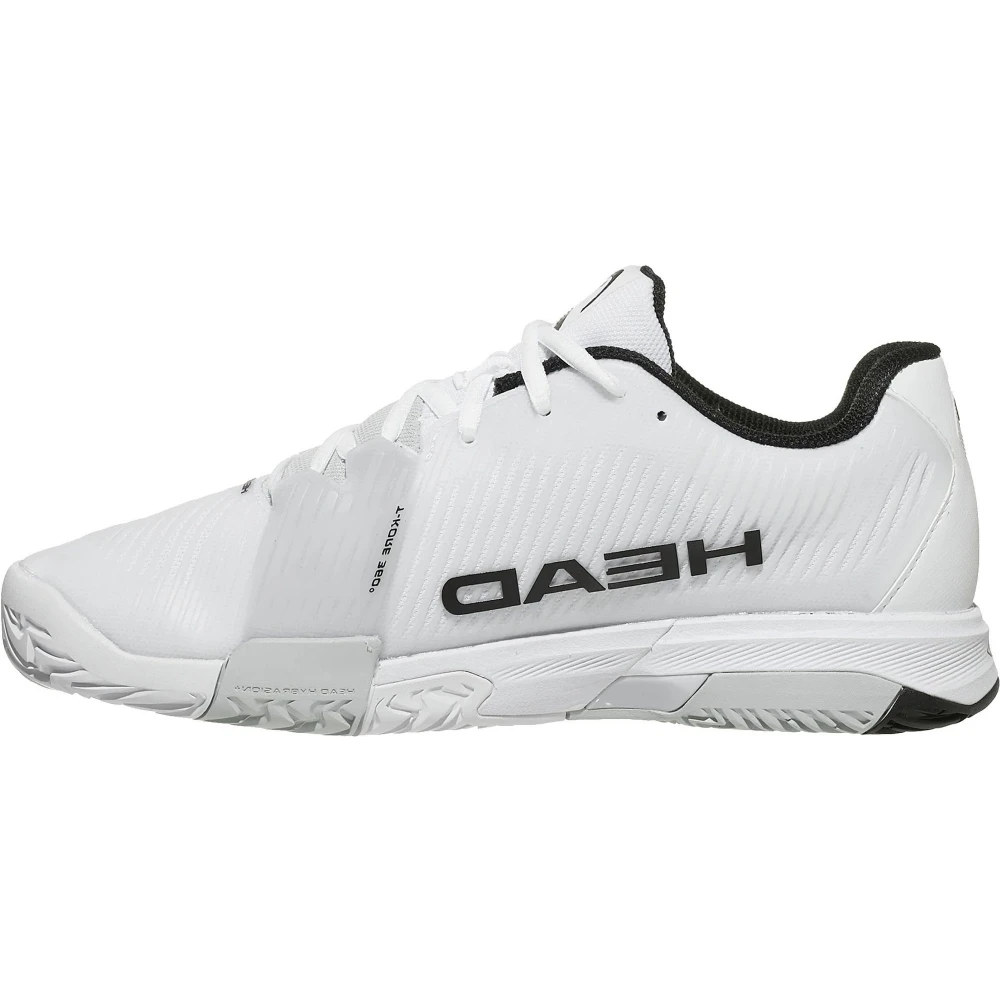 Head Men’s Revolt Pro 4.0 Tennis Shoes (White/Black) - Image 2
