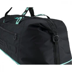 Head Coco Tennis Duffle Bag (Black/Mint) -Sports Gear 283322 BKMI Head Coco Tennis Duffle Bag Angle 1000 1000