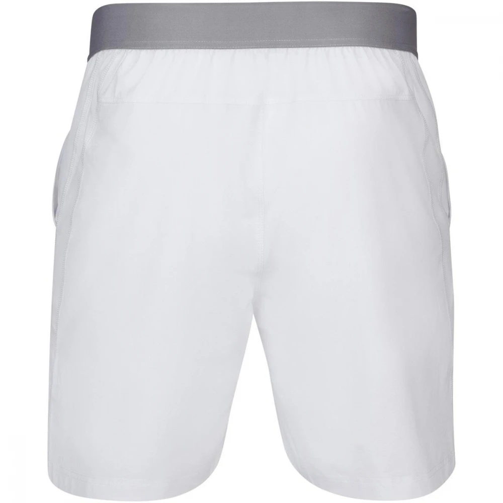Babolat Men’s Compete Tennis Shorts W/ 7 Inch Inseam & Performance Polyester (White/White) 2 Babolat Men’s Compete Tennis Shorts W/ 7 Inch Inseam & Performance Polyester (White/White) - Image 2