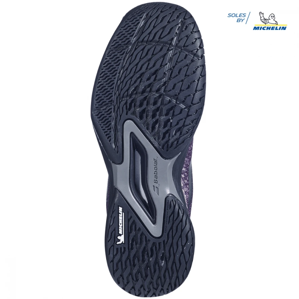 Babolat Junior Jet All Court Kids’ Tennis Shoes (Black/Gold) - Image 3