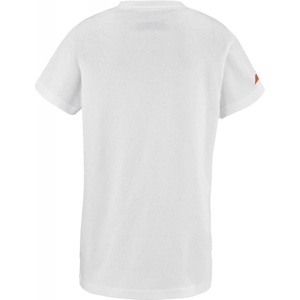 Babolat Boy’s Exercise Cotton Tennis Message Tee (White) - Image 2