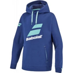 Babolat Juniors Exercise Hooded Tennis Training Sweatshirt (Estate Blue) 5 Babolat Juniors Exercise Hooded Tennis Training Sweatshirt (Estate Blue) -Sports Gear 4JTE041 4000 Babolat Juniors Exercise Hooded Tennis Training Sweatshirt Estate Blue c 1000 1000