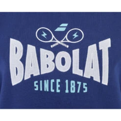 Babolat Women’s Exercise Hooded Tennis Training Sweatshirt (Estate Blue) -Sports Gear 4WTE041 4000 Babolat Womens Exercise Hooded Tennis Training Sweatshirt Estate Blue d 1000 1000
