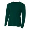 A4 Men’s Performance Long Sleeve Crew (Forest)