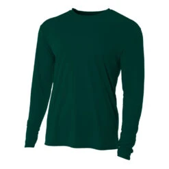 A4 Men’s Performance Long Sleeve Crew (Forest)