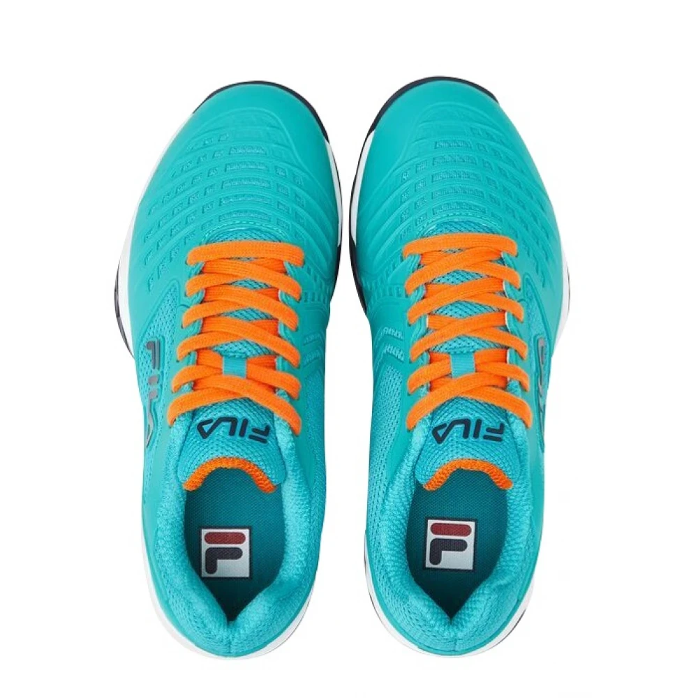Fila Women’s Axilus 2 Energized Tennis Shoes (Ceramic/Vibrant Orange/Maritime Blue) 3 Fila Women’s Axilus 2 Energized Tennis Shoes (Ceramic/Vibrant Orange/Maritime Blue) - Image 3