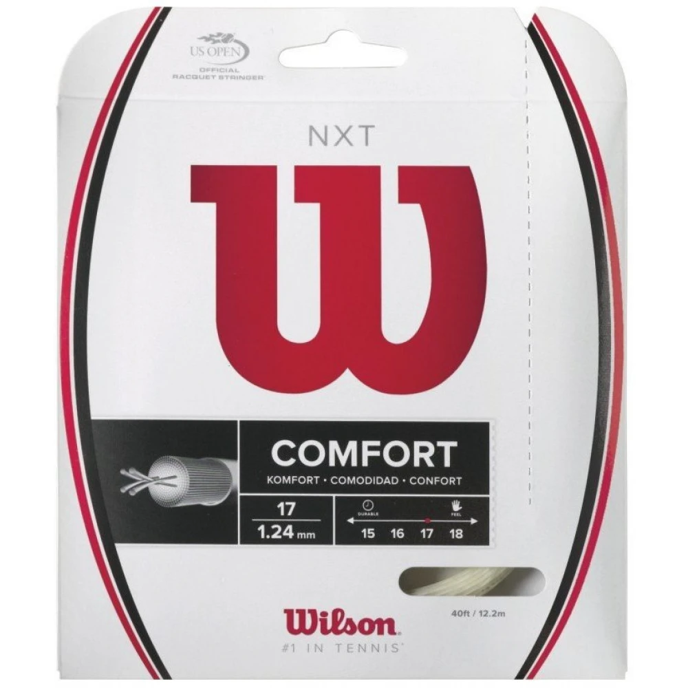 Wilson NXT 17g Tennis String (Set) 1 Wilson NXT 17g Tennis String (Set)