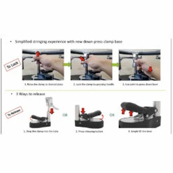 Tourna 700-ES Electric Stringing Machine 8 Tourna 700-ES Electric Stringing Machine -Sports Gear 700 ES Tourna Electric Stringing Machine downpressedclamp2 1000 1000
