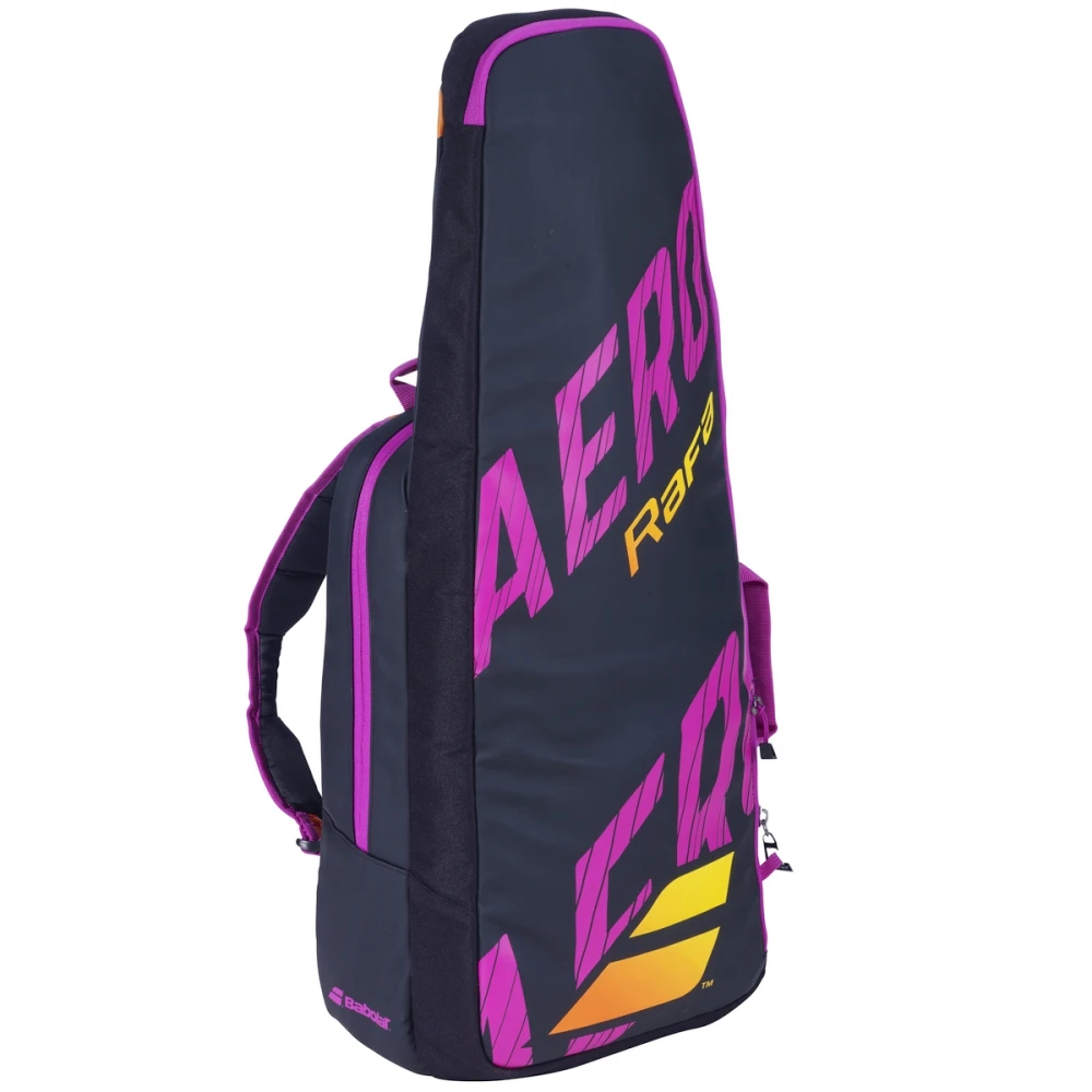 Babolat Pure Aero Rafa Tennis Backpack (Black/Orange/Purple) - Image 3
