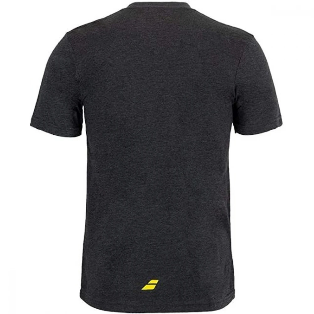 Babolat Men’s Pickle Crew Neck T-Shirt (Charcoal) - Image 2