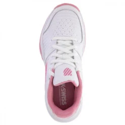 K-Swiss Women’s Court Express Tennis Shoes (White/Sea Pink) -Sports Gear 95443 959 K Swiss Womens Court Express Tennis Shoes White Sea Pink c 1000 1000