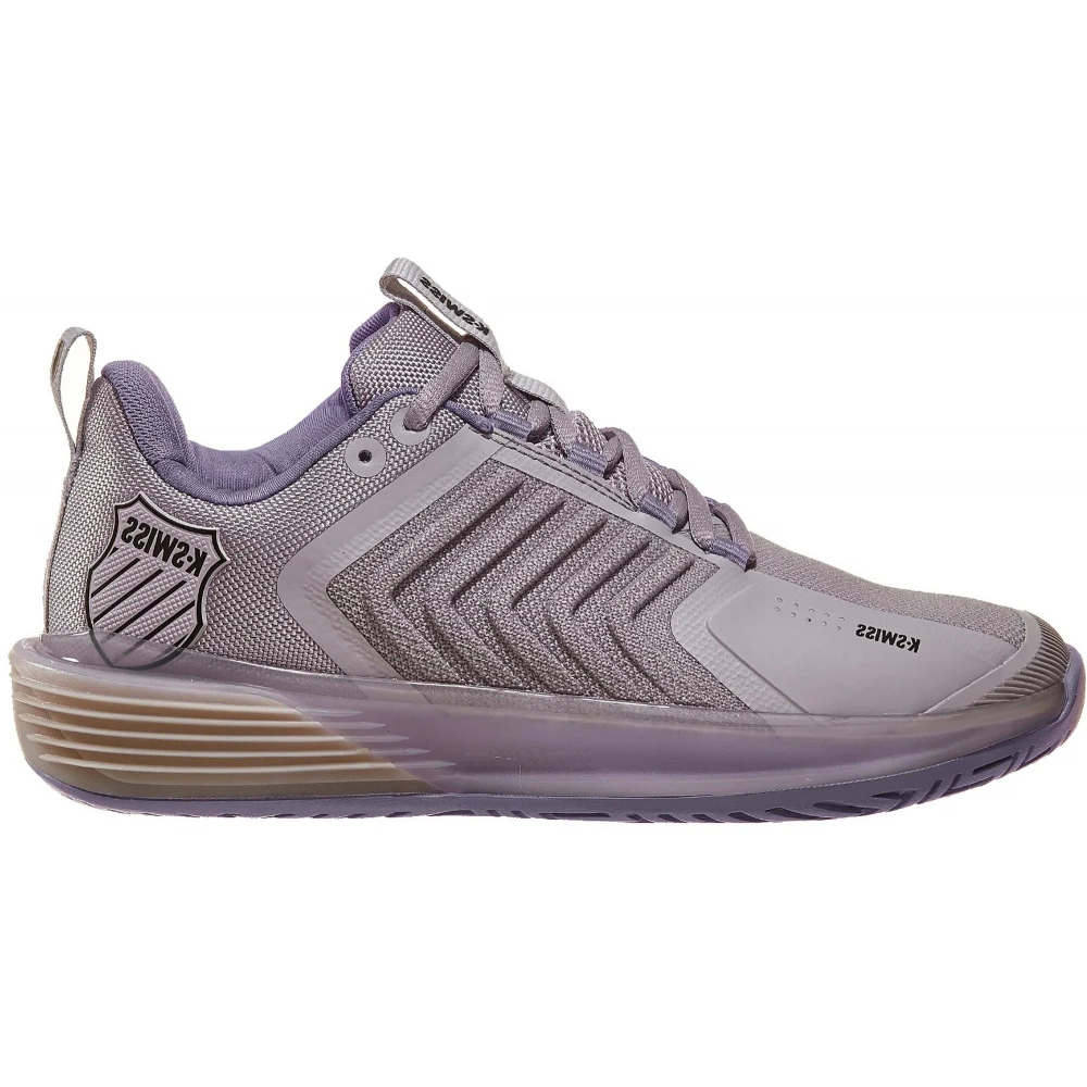 K-Swiss Women’s Ultrashot 3 Tennis Shoes (Raindrops/Paisley Purple/Moonless Night)