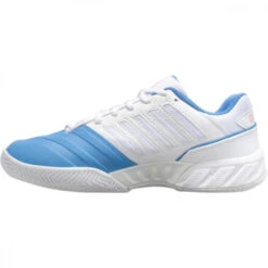 K-Swiss Women’s Bigshot Light 4 Tennis Shoes (Silver Lake Blue/White/Orchid Pink) -Sports Gear 96989 454 K Swiss Womens Bigshot Light 4 Tennis Shoes Silver Lake Blue White Orchid Pink b 1000 1000