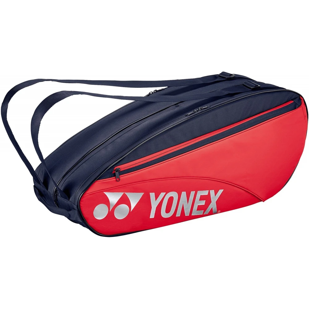 Yonex Team 6 Racquet Tennis Bag (Scarlet) 1 Yonex Team 6 Racquet Tennis Bag (Scarlet)