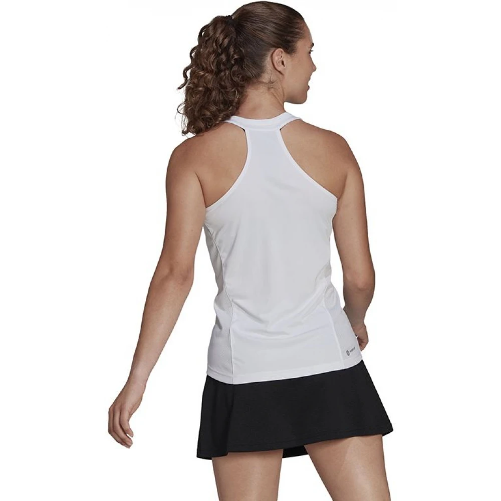 Adidas Women’s Club Tennis Tank Top (White) 3 Adidas Women’s Club Tennis Tank Top (White) - Image 3