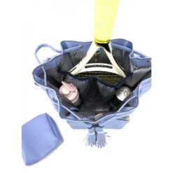 NiceAces Women’s DARA Vegan Leather Tennis Bag (Periwinkle) -Sports Gear DRBGBLU ins 1000 1000