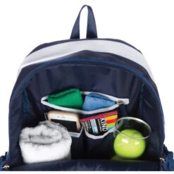 Ame & Lulu Game On Tennis Backpack (Captain) -Sports Gear GTBP110 Ame and Lulu Game On Tennis Backpack Captain c 1000 1000