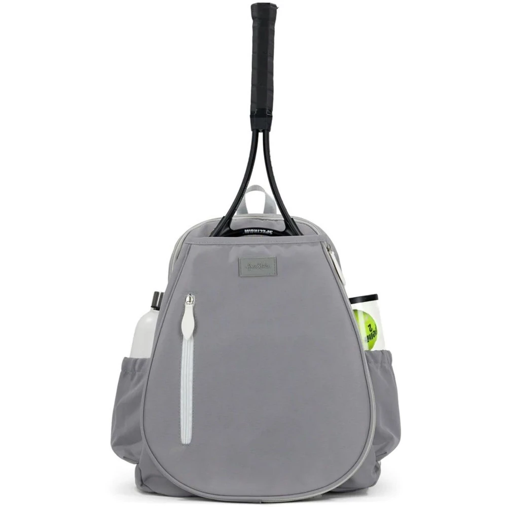 Ame & Lulu Game Time Tennis Backpack (Grey) 1 Ame & Lulu Game Time Tennis Backpack (Grey)
