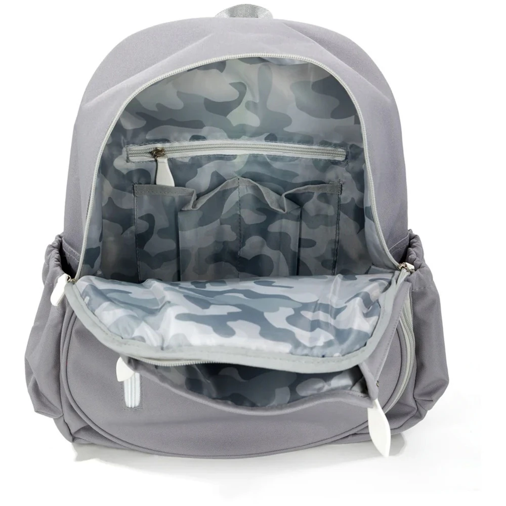 Ame & Lulu Game Time Tennis Backpack (Grey) 2 Ame & Lulu Game Time Tennis Backpack (Grey) - Image 2