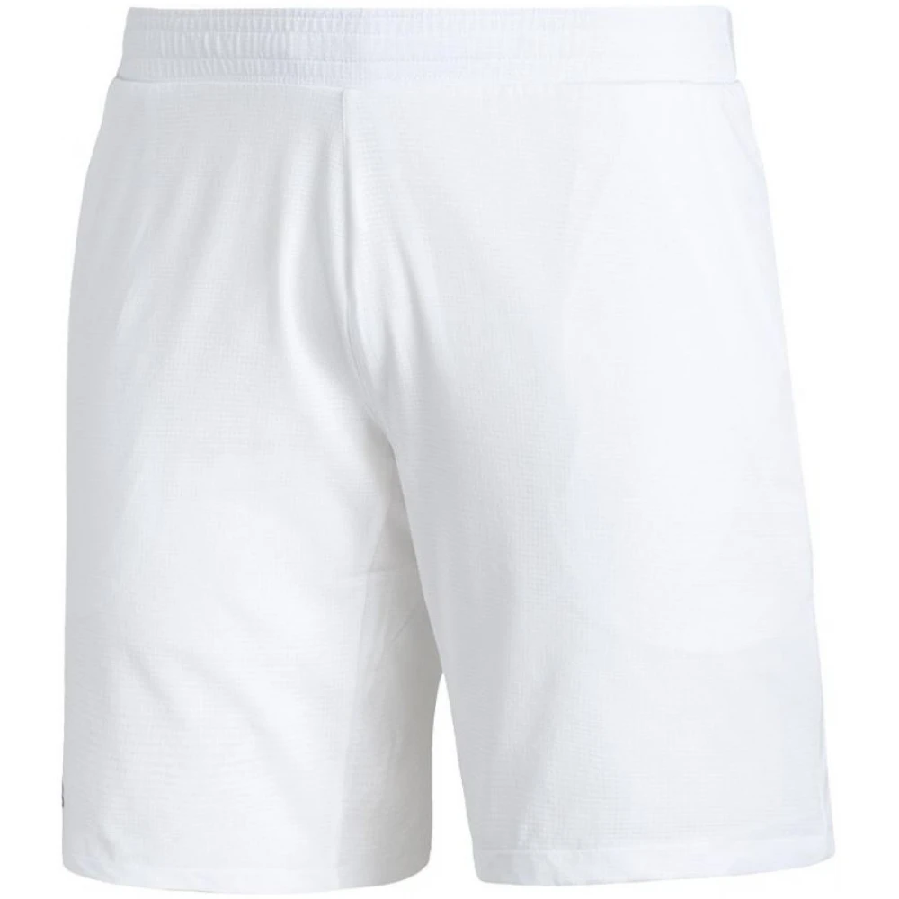 Adidas Men’s Ergo 7 Inch Tennis Shorts (White/Black) 1 Adidas Men’s Ergo 7 Inch Tennis Shorts (White/Black)