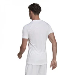 Adidas Men’s Freelift Short Sleeve Tennis Tee (White) 5 Adidas Men’s Freelift Short Sleeve Tennis Tee (White) -Sports Gear HB9144 Adidas Mens Freelift Short Sleeve Tennis Tee White Back 1000 1000