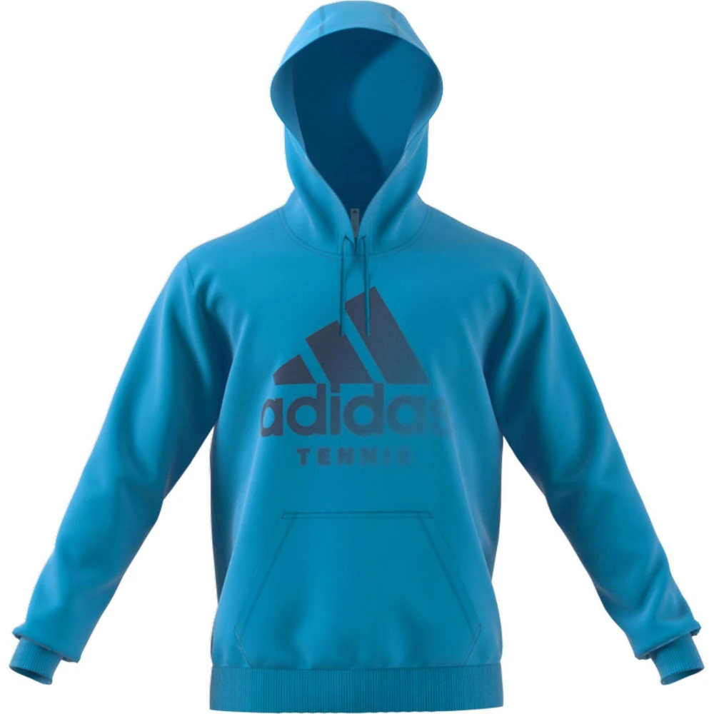 Adidas Men’s Category Tennis Graphic Hoodie (Blue) 1 Adidas Men’s Category Tennis Graphic Hoodie (Blue)