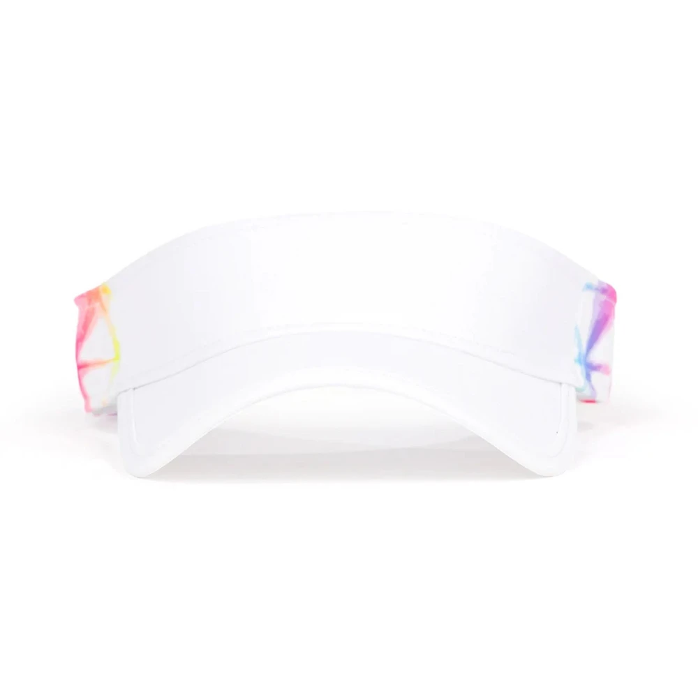Ame & Lulu Junior Love Visor (Rainbow Shibori)
