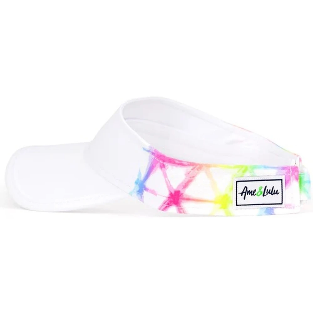 Ame & Lulu Junior Love Visor (Rainbow Shibori) - Image 2