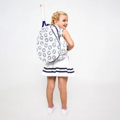 Ame & Lulu Little Love Tennis Backpack (Matchpoint) -Sports Gear LLTBP253 Ame Lulu Little Love Tennis Backpack Matchpoint c min 1000 1000