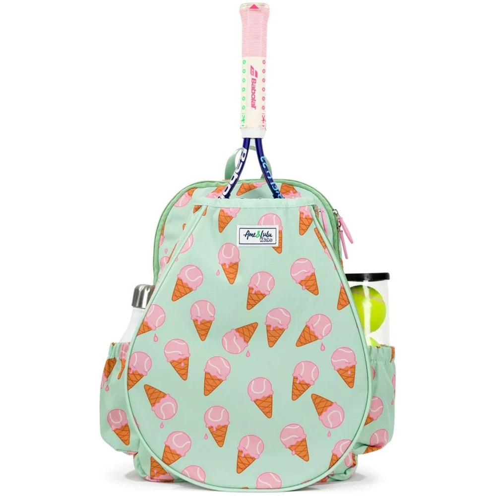 Ame & Lulu Little Love Tennis Backpack (Sweet Serve) 1 Ame & Lulu Little Love Tennis Backpack (Sweet Serve)