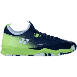 Yonex Men’s FusionRev 4 Tennis Shoes (Lime/Navy)