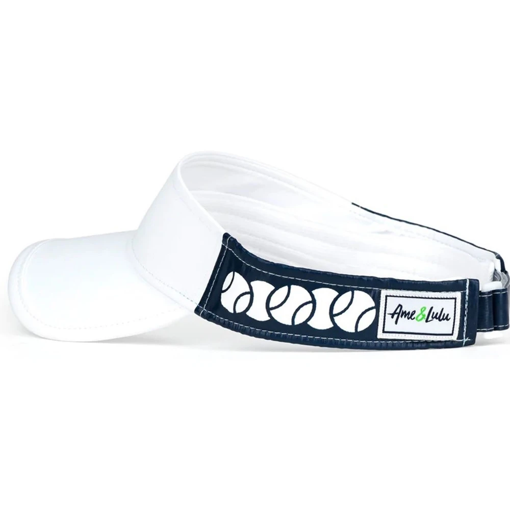 Ame & Lulu Head In The Game Tennis Visor (Tennis Ball Overlap) - Image 2