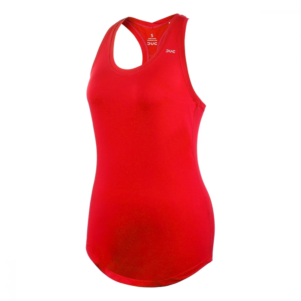 DUC Hailey Women’s Racer-Back Tennis Tank Top (Red) 1 DUC Hailey Women’s Racer-Back Tennis Tank Top (Red)