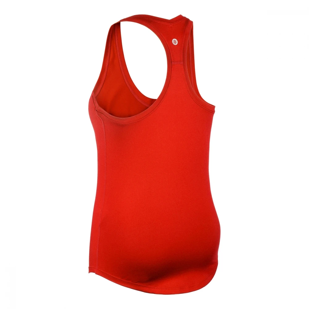 DUC Hailey Women’s Racer-Back Tennis Tank Top (Red) 2 DUC Hailey Women’s Racer-Back Tennis Tank Top (Red) - Image 2