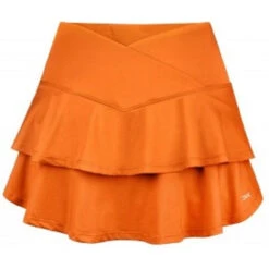DUC Elevate Women’s Tennis Skort (Orange)