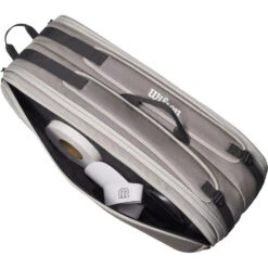 Wilson Tour 6 Pack Tennis Bag (Stone) -Sports Gear WR8022101001 Wilson Tour 6 Pack Tennis Bag Stone c 1000 1000