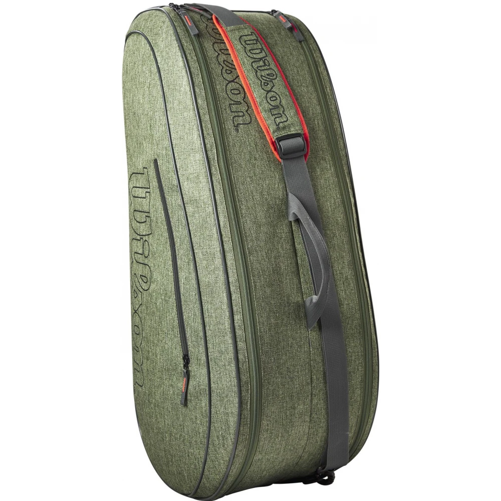 Wilson Team 6 Pack Tennis Bag (Heather Green) 3 Wilson Team 6 Pack Tennis Bag (Heather Green) - Image 3