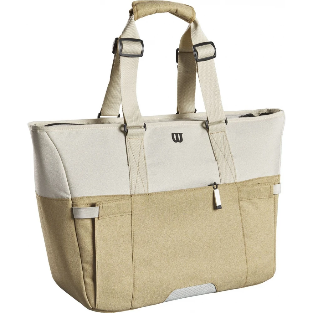 Wilson Women’s Lifestyle Tennis Tote (Khaki) 1 Wilson Women’s Lifestyle Tennis Tote (Khaki)