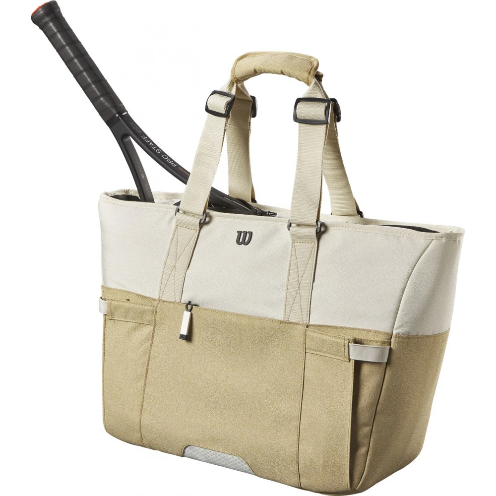 Wilson Women’s Lifestyle Tennis Tote (Khaki) 2 Wilson Women’s Lifestyle Tennis Tote (Khaki) - Image 2