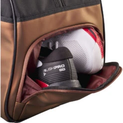 Wilson Super Tour Pro Staff V14 Small Tennis Duffle Bag (Copper/Black) -Sports Gear WR8025801001U Wilson Super Tour Pro Staff v14 Small Tennis Duffle Bag CopperBlack c 1000 1000