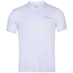 Babolat Men’s Play Tennis Polo (White/White)