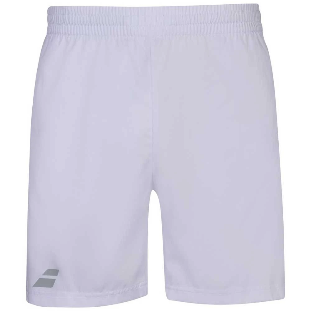 Babolat Boy’s Play Tennis Short (White/White) 1 Babolat Boy’s Play Tennis Short (White/White)