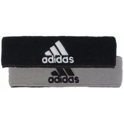 Adidas Interval Reversible Tennis Headband (Black/White/Grey)