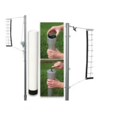 Outdoor Volleyball Set (Rope Cable/PVC Slv), #VBPK3