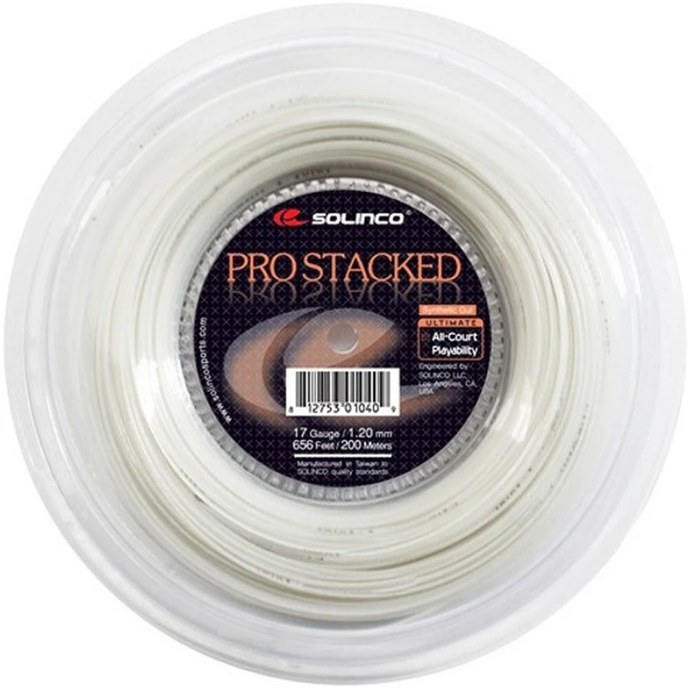 Solinco Pro Stacked 16L Tennis String (Reel) 1 Solinco Pro Stacked 16L Tennis String (Reel)